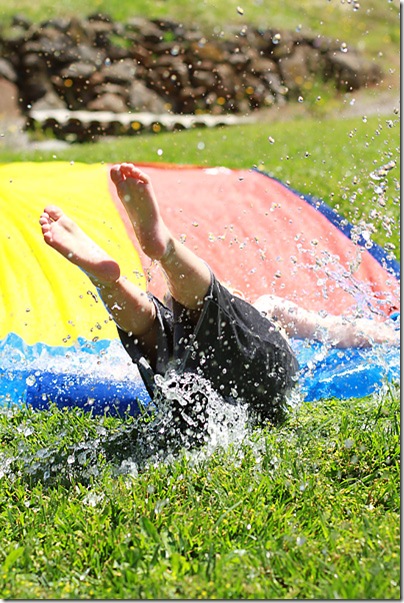 slip and slide without water